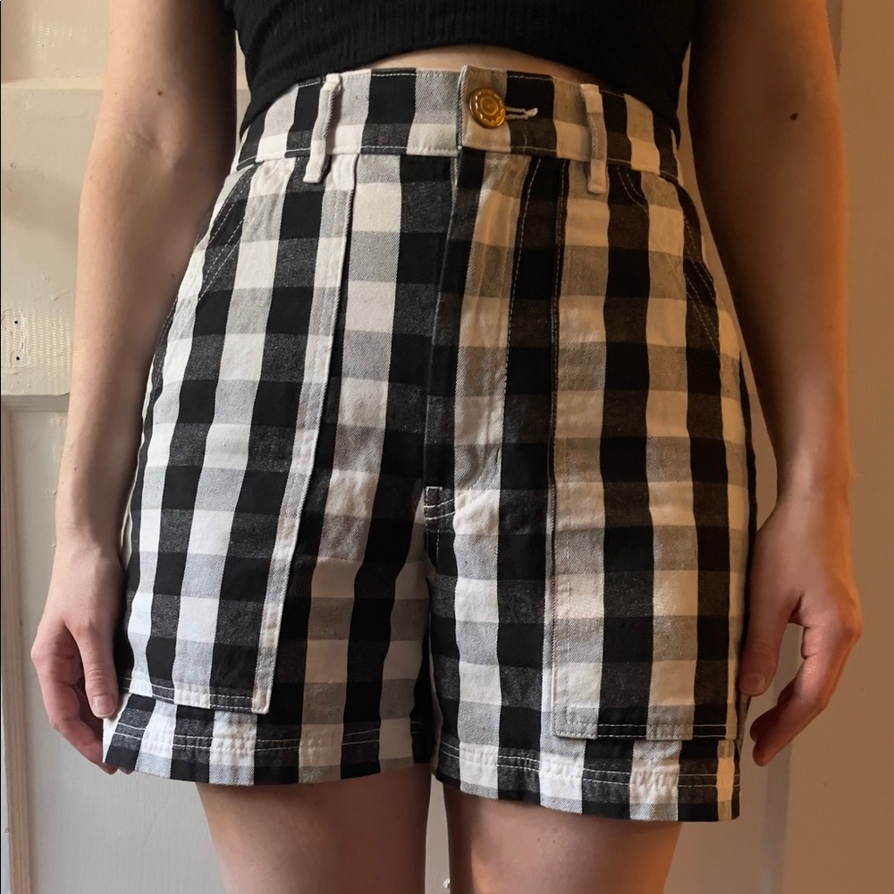 Big Bud Press Gingham Work Shorts